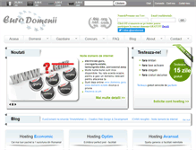 Tablet Screenshot of domenii.eu