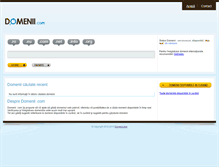 Tablet Screenshot of domenii.com